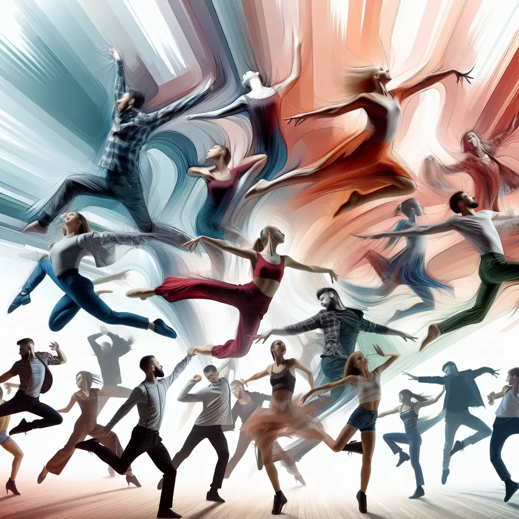 A dancer stretching before class